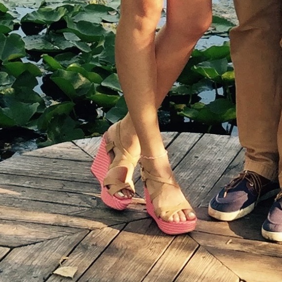 Tommy Hilfiger Pink Wedges - Picture 12 of 12